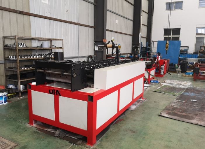 HVAC Luft Kanal Fleksibel Stik Fremstilling Formning Fremstilling Maskine