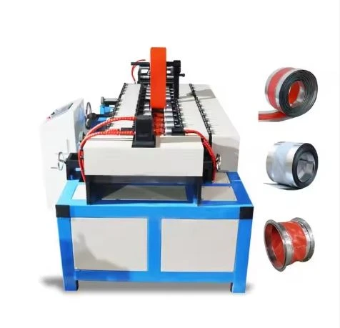 Automatisk Canvas Flexible Connector Kanalmaskine